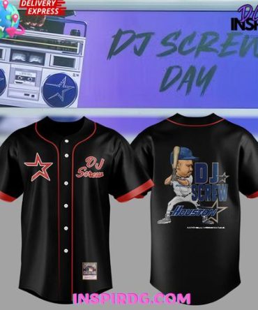 Dj Screw Day Houston Special Baseball Jersey