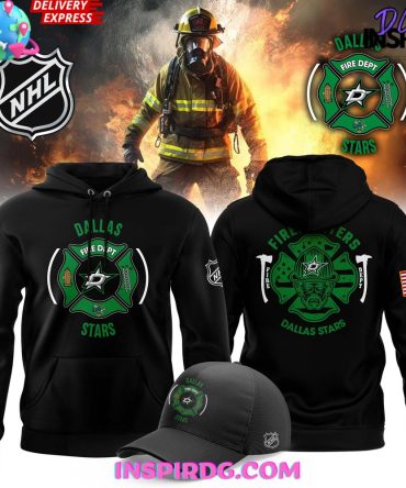 Dallas Stars X Firefighter Appreciation Night Edition All Over Print Hoodie