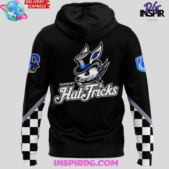 Danbury Hat Tricks Alumni Night 2025 All Over Print Hoodie - Image 3