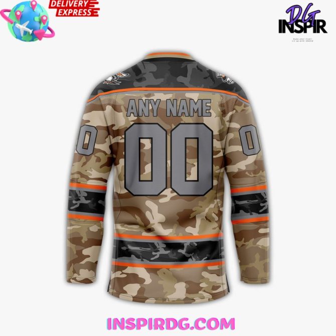 Danbury Hat Tricks Military 2025 Hockey Jersey - Image 3