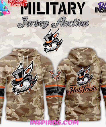 Danbury Hat Tricks Military 2025 All Over Print Hoodie