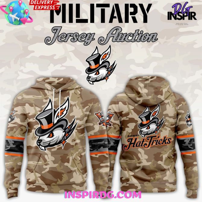 Danbury Hat Tricks Military 2025 All Over Print Hoodie