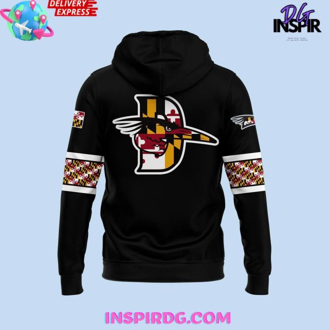 Delmarva Shorebirds X Spicer Bros 2025 Limited All Over Print Hoodie - Image 3