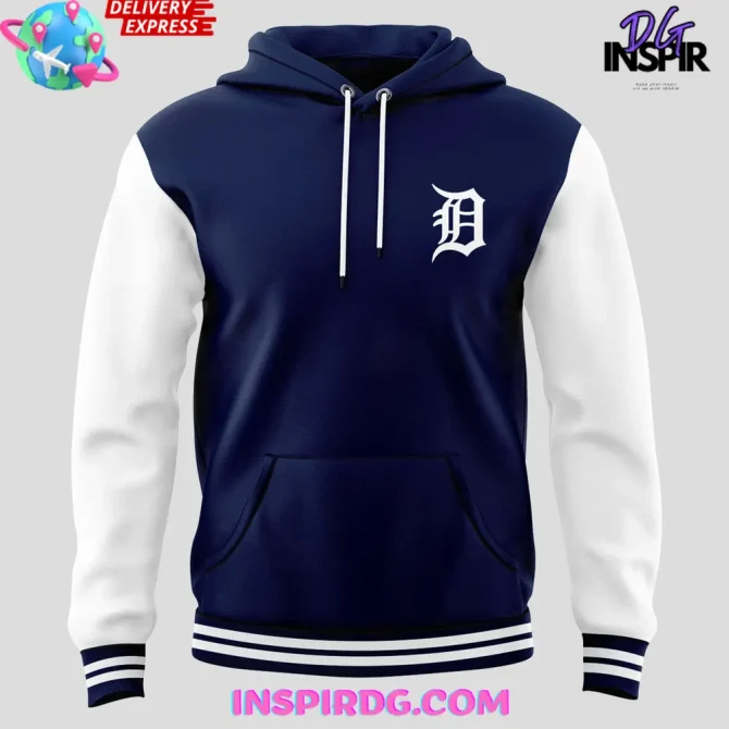 Detroit Tigers Built For Detroit Special All Over Print Hoodie - Image 2