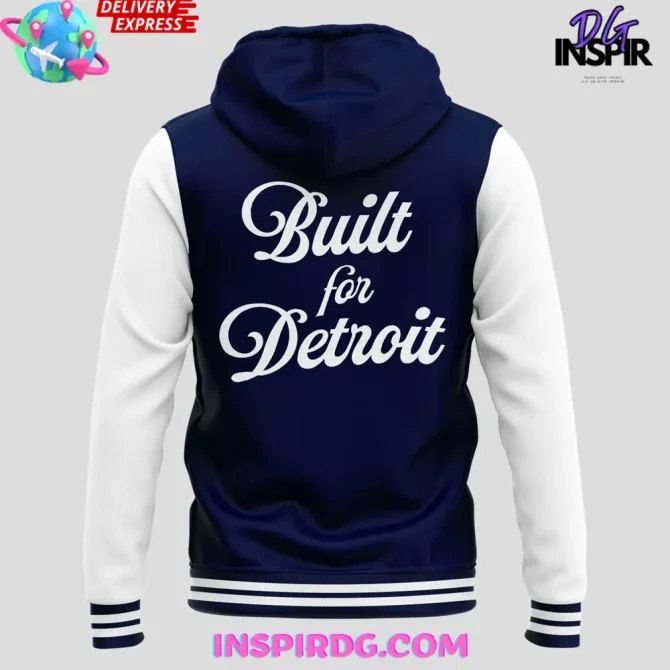 Detroit Tigers Built For Detroit Special All Over Print Hoodie - Image 3