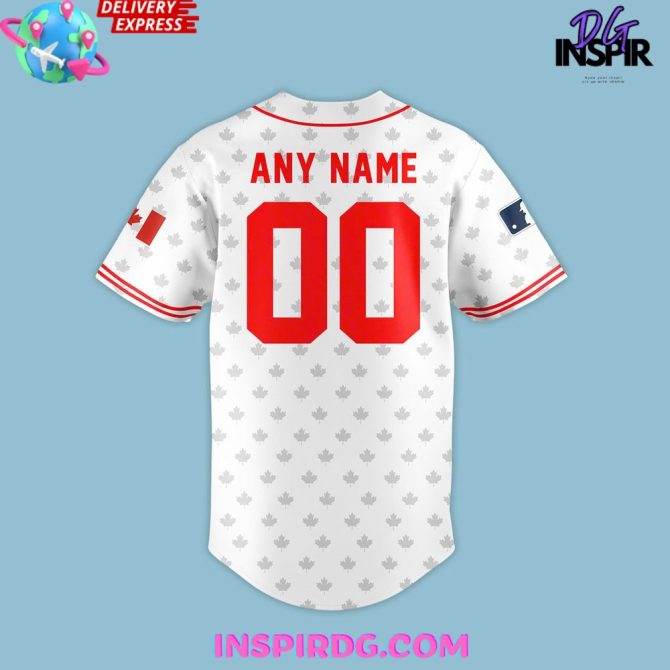Detroit Tigers Canadian Heritage Night 2025 Baseball Jersey - Image 3