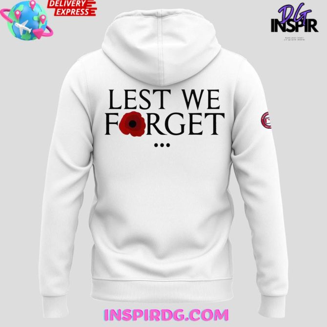 Detroit Tigers Lest We Forget 2025 Memorial All Over Print Hoodie - Image 3