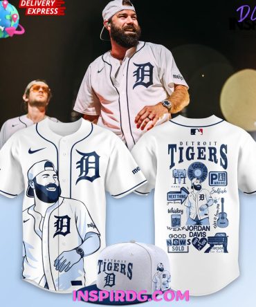 Exclusive Detroit Tigers Graphic Jersey & Cap Set - Limited Edition Design, Fast Shipping