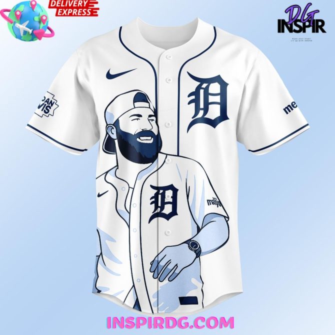 Exclusive Detroit Tigers Graphic Jersey & Cap Set - Limited Edition Design, Fast Shipping - Image 2