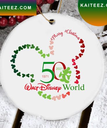 Disney 50Th Anniversary Birthday Christmas Ornament