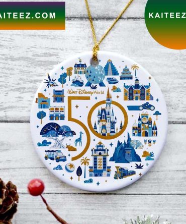 Disney 50Th Anniversary Ornament