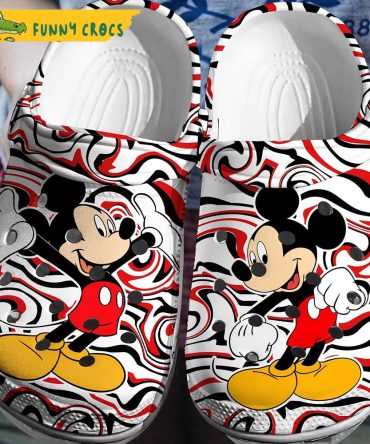 Disney Adventure Mickey Mouse Crocs Clog Shoes - Discover Comfort And Style Clog Shoes Unisex Clogs Garden Shoes