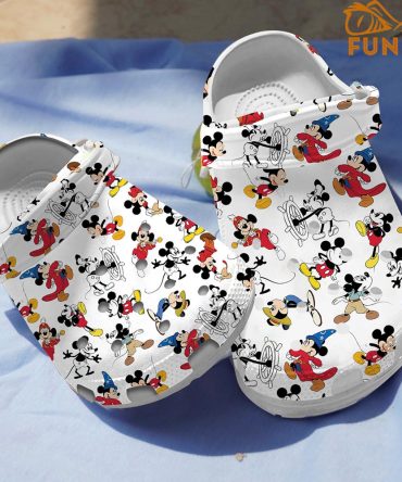 Disney Characters Mickey Crocs - Discover Comfort And Style Clog Shoes Unisex Clogs Garden Shoes
