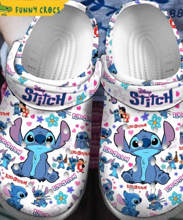 Disney Lilo & Stitch Funny Crocs Clog Shoes - Discover Comfort And Style Clog Shoes For Family