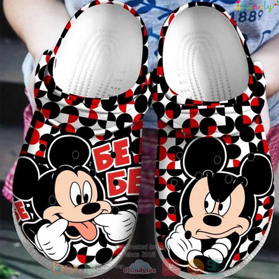 Disney Mickey Mouse Funny Crocs - Discover Comfort And Style Clog Shoes Unisex Clogs Garden Shoes