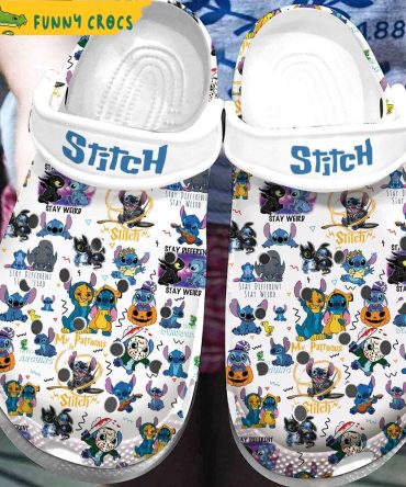 Disney Stitch Funny Crocs Clogs - Discover Comfort And Style Clog Shoes For Family