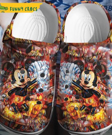 Disney Style Mickey Mouse Crocs Slippers - Discover Comfort And Style Clog Shoes Unisex Clogs Garden Shoes