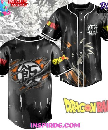 Dragon Ball Kanji Saiyan Limited Edition Baseball Jersey