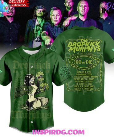 Dropkick Murphys Do Or Die Concert Jersey