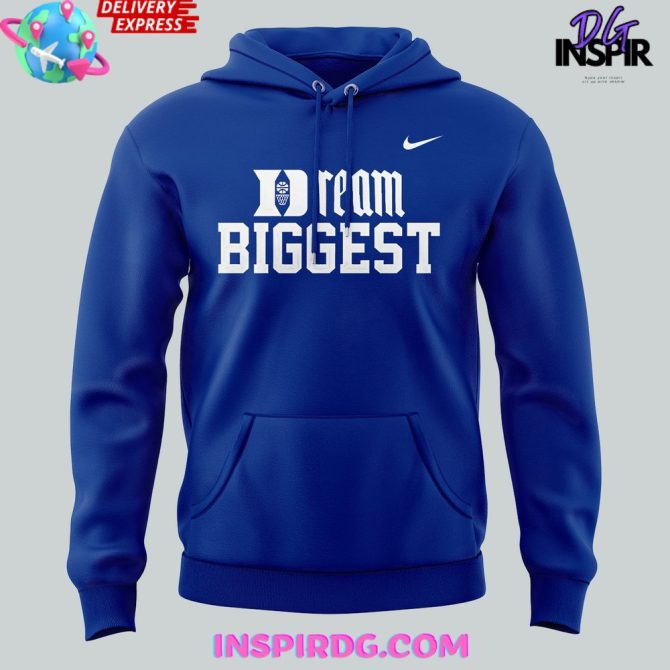 Duke Blue Devils Dream Biggest Special All Over Print Hoodie - Image 2