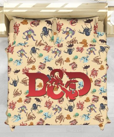 Dungeons And Dragons Bedding Set