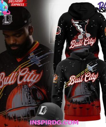 Limited Edition Bull City Hoodie & Cap Set - Galactic Design