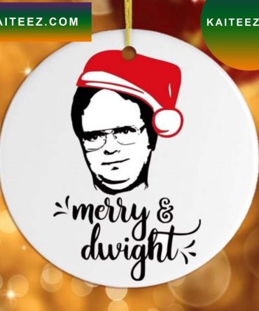 Dwight Schrute Merry Dwight Christmas Ornament