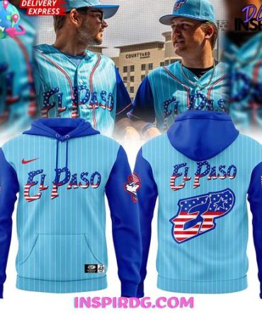 El Paso Chihuahuas Independence Day 2025 All Over Print Hoodie