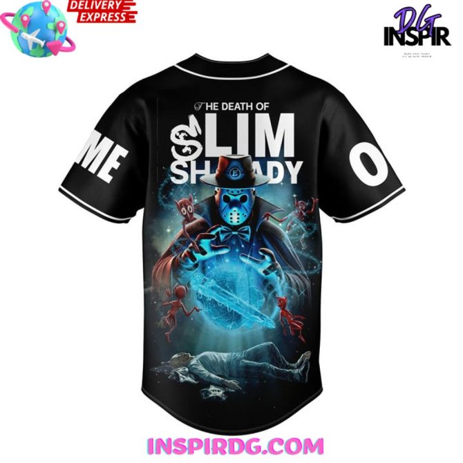 Eminem Houdini The Death Of Slim Shady Jersey Shirt - Image 4