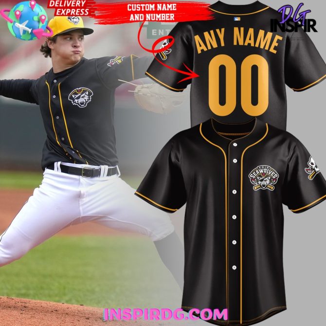 Erie Seawolves New 2024 Baseball Jersey