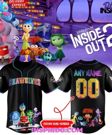 Erie Seawolves X Inside Out 2 Special Baseball Jersey