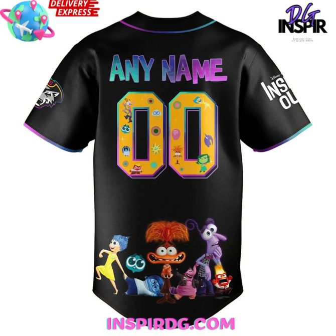 Erie Seawolves X Inside Out 2 Special Baseball Jersey - Image 3