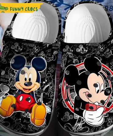 Experience The Joy Mickey Mouse Crocs Clog Shoes - Discover Comfort And Style Clog Shoes Unisex Clogs Garden Shoes