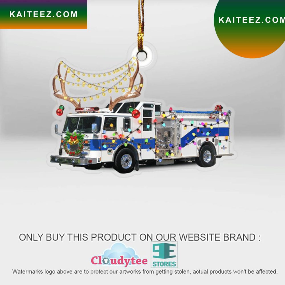 Farmington Fire Department Christmas Ornament