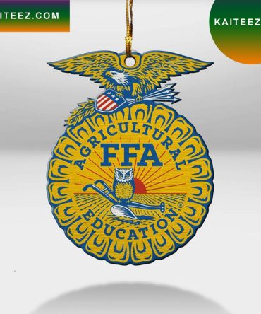 Ffa Crest Emblem Christmas Ornament