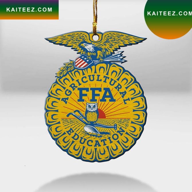 Ffa Crest Emblem Christmas Ornament