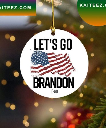 Fjb Ornament, Let'S Go Brandon Christmas Ornament