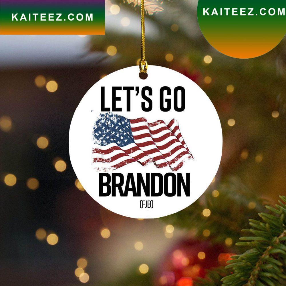 Fjb Ornament, Let'S Go Brandon Christmas Ornament