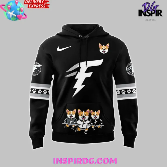 Fargo Force Corgi Races Limited Edition All Over Print Hoodie - Image 2