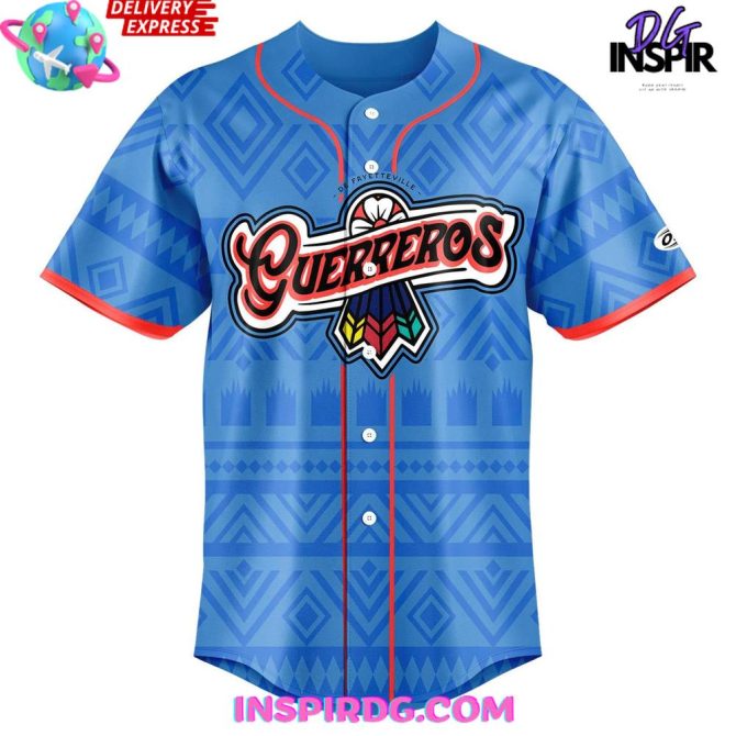 Fayetteville Woodpeckers “Los Guerreros De Fayetteville” Special Edition Jersey - Image 2