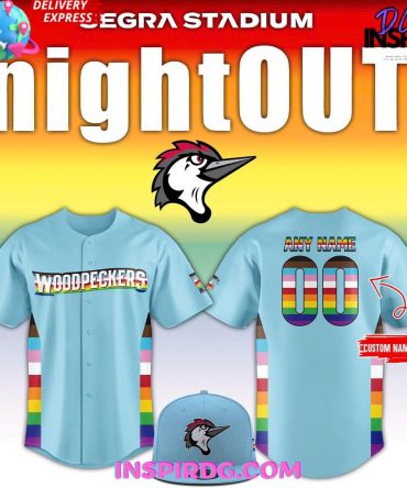 Fayetteville Woodpeckers Pride Night Out 2025 Baseball Jersey
