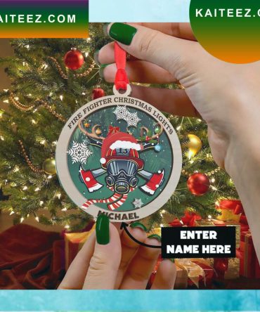Firefighter Personalized Ornament