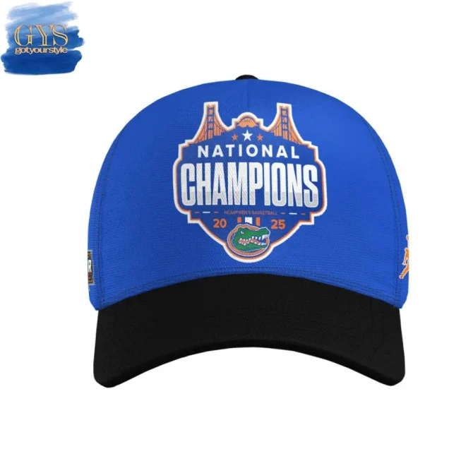 Florida Gators Basketball Ncaa Champions 2025 Limited Edition Cap - Image 4