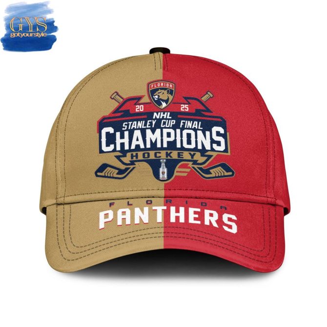 Florida Panthers Stanley Cup Final Champions Cap 2025 - Image 2