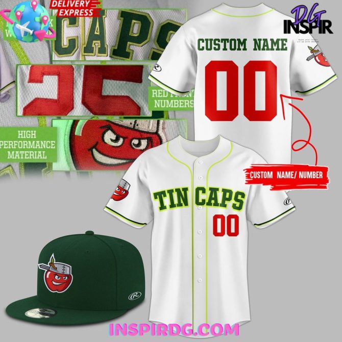 Fort Wayne Tincaps New Home Uniform 2025 Jersey