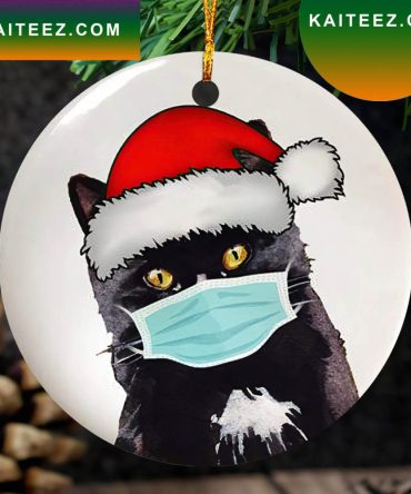 Funny Black Cat Christmas Decorations  Christmas Ornament