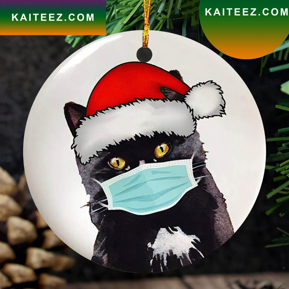Funny Black Cat Christmas Decorations Christmas Ornament