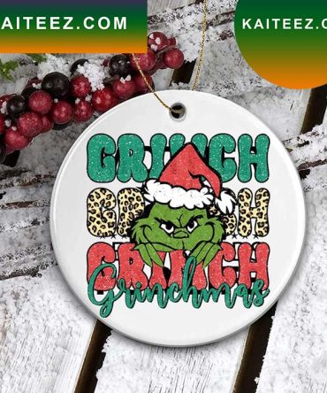Funny Grinch Decorations Outdoor Ornament