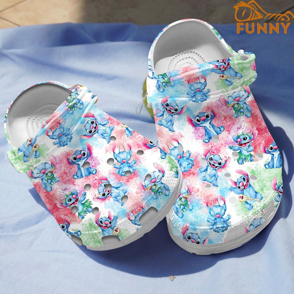 Funny Stitch Pattern Crocs - Discover Comfort And Style Clog Shoes For Family