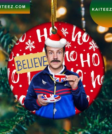 Funny Ted Lasso Ho Merry Christmas Wankers Christmas Ornament